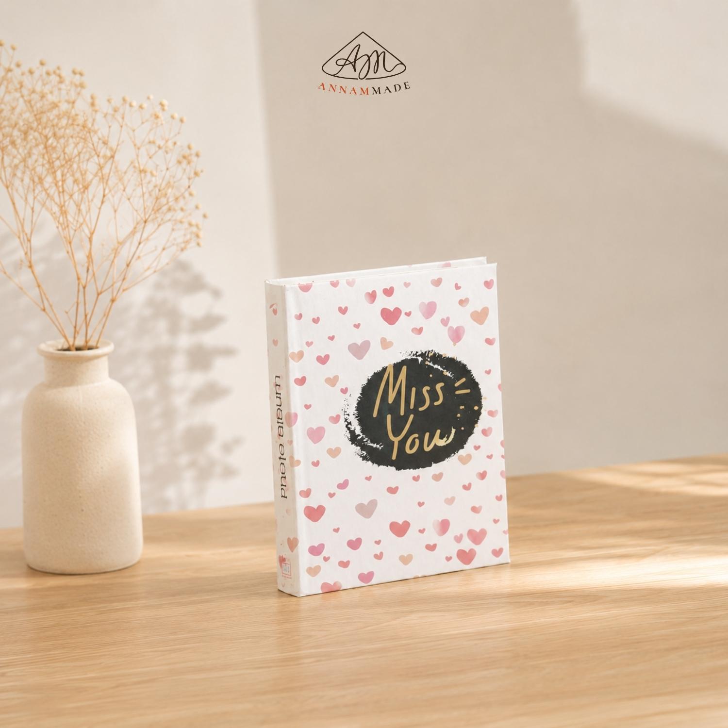 Compact Hardcover Photo Album 13×18 cm — 20 to 60 Photos