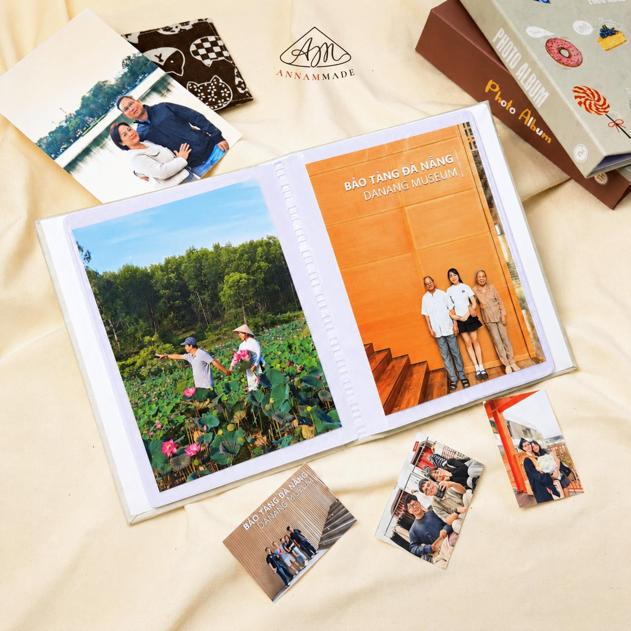 Compact Hardcover Photo Album 13×18 cm — 20 to 60 Photos