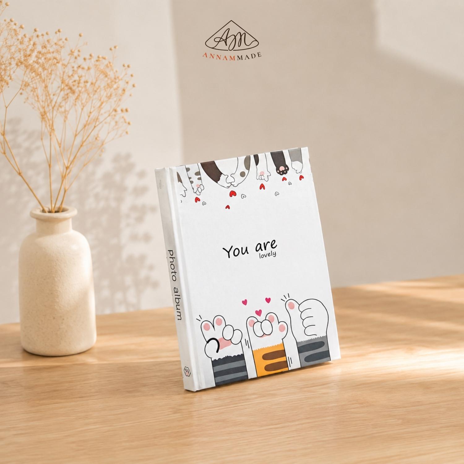 Compact Hardcover Photo Album 13×18 cm — 20 to 60 Photos