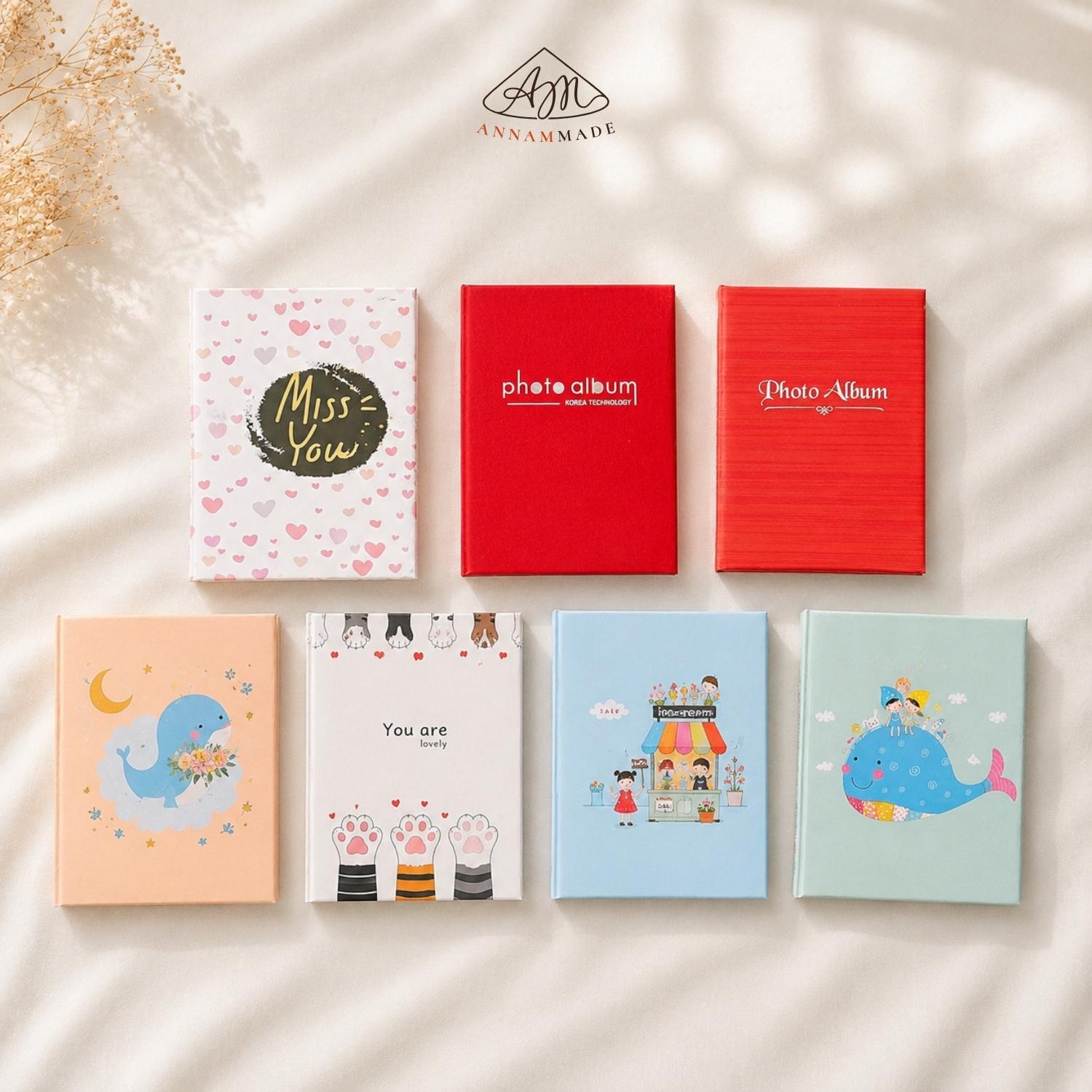 Compact Hardcover Photo Album 13×18 cm — 20 to 60 Photos