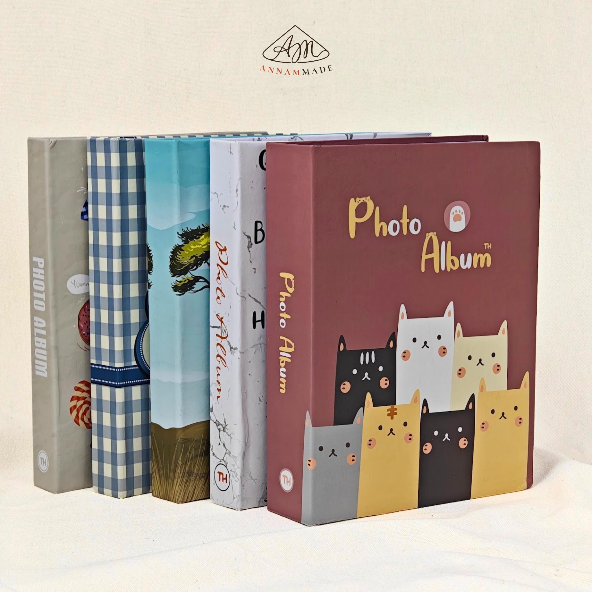 Cute Hardcover Photo Album 15×21 cm — 20 to 160 Photos