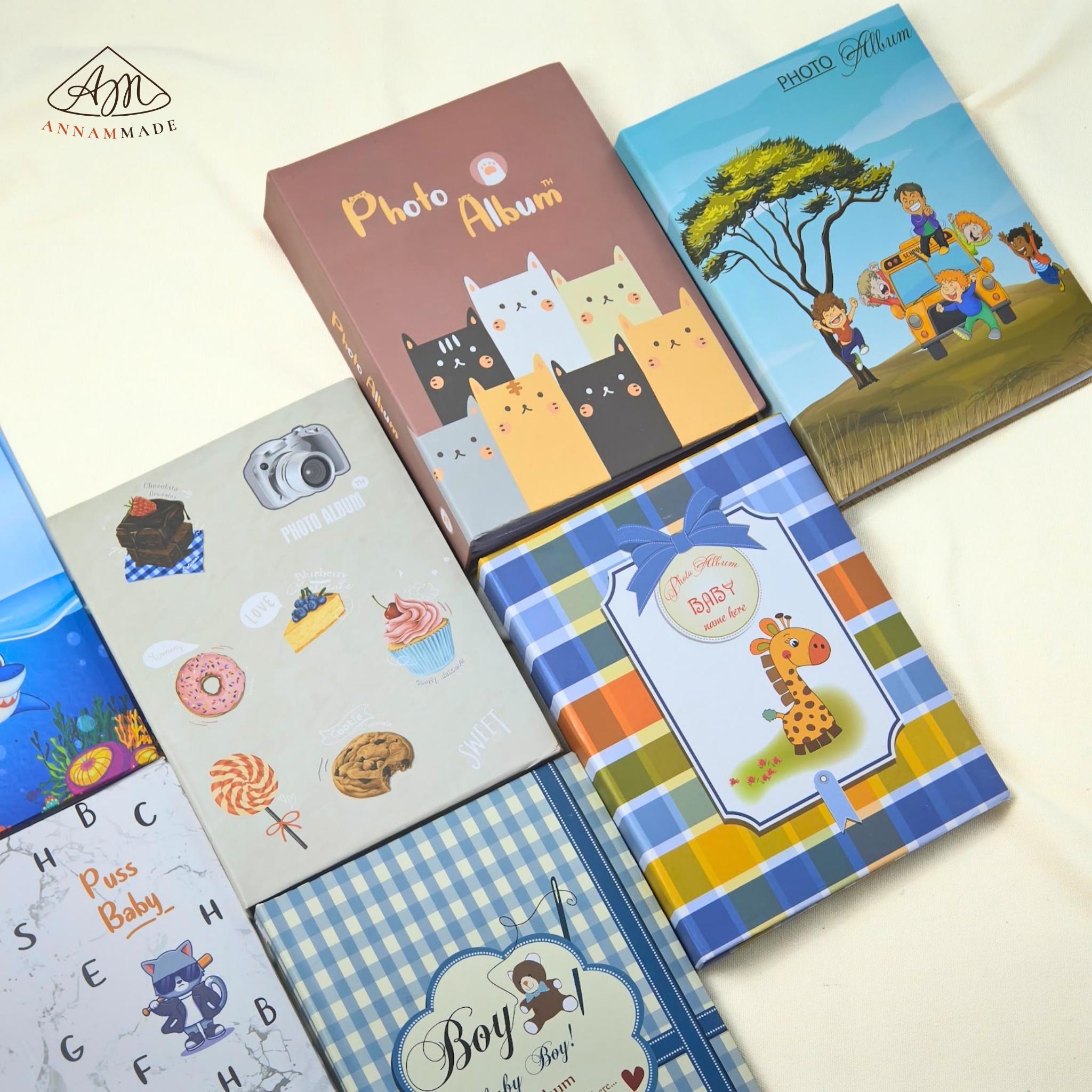 Cute Hardcover Photo Album 15×21 cm — 20 to 160 Photos