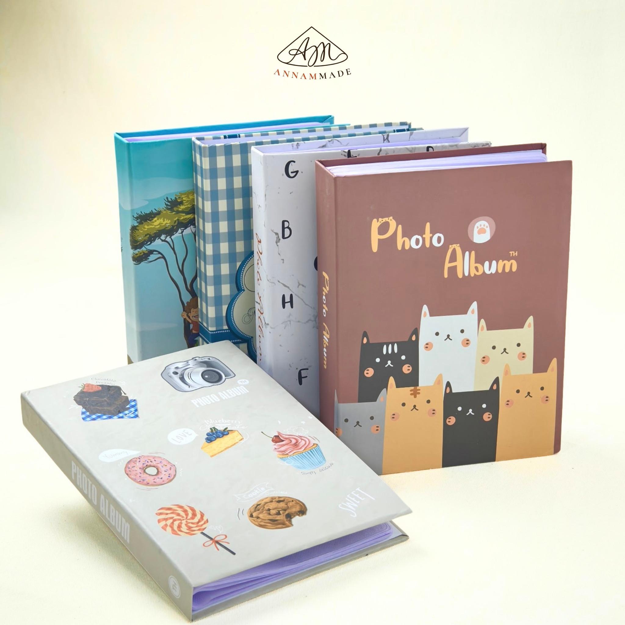 Cute Hardcover Photo Album 15×21 cm — 20 to 160 Photos