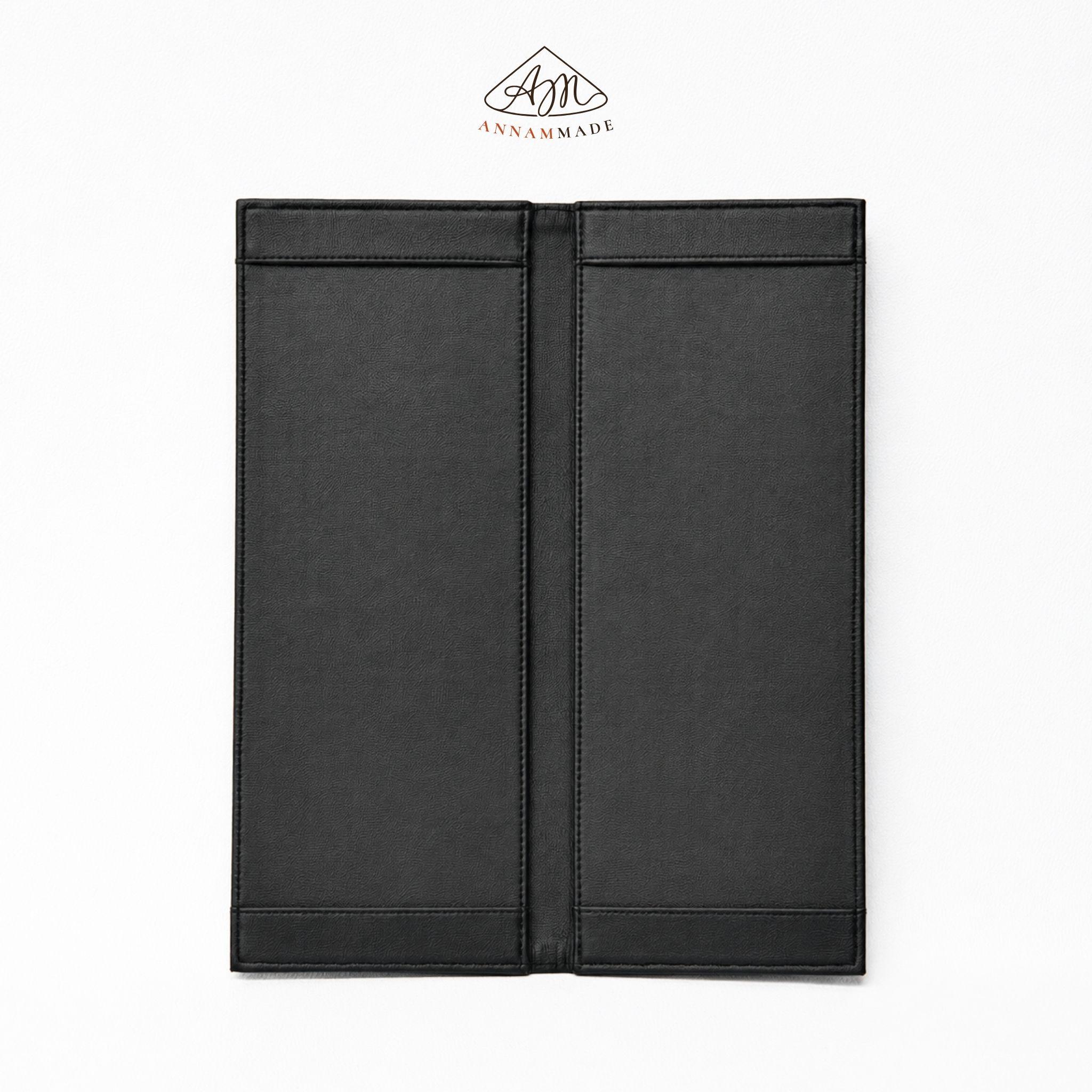 Leather Wine List Cover 12×32 cm — Bar, Pub & Lounge