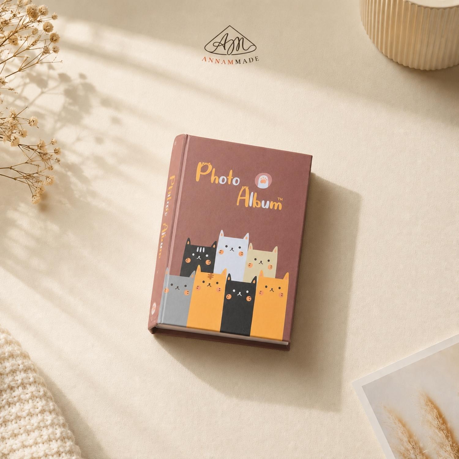 Mini Hardcover Photo Album 6×9 / 7×10 cm — 40 to 240 Photos