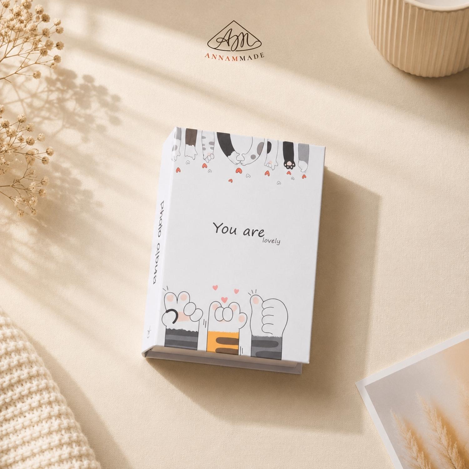 Mini Hardcover Photo Album 6×9 / 7×10 cm — 40 to 240 Photos