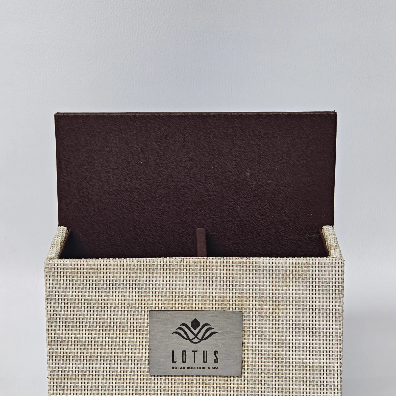 Canvas weave texture showing stitched construction quality