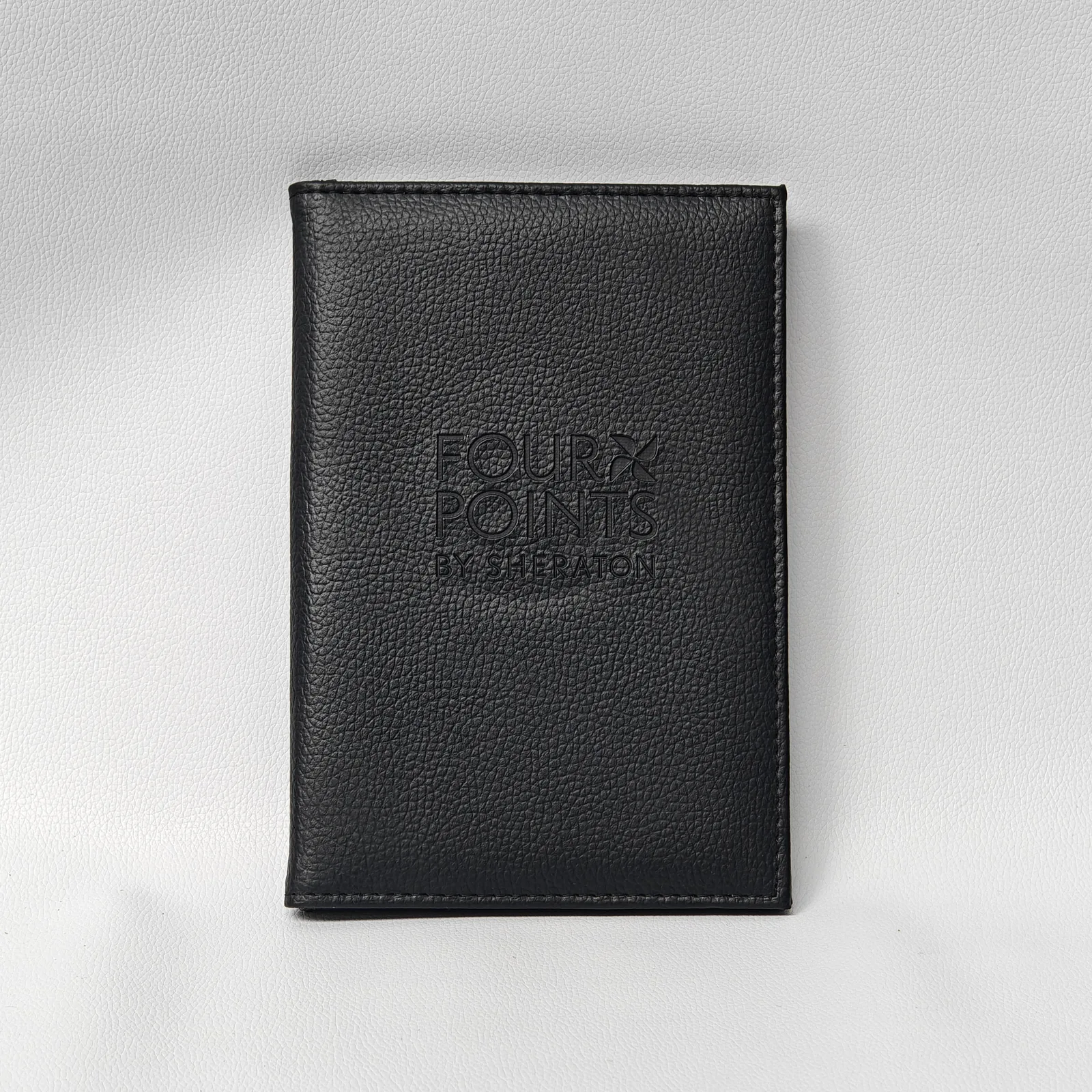 Larger size variant (13 × 30 cm) of slim bill presenter in black