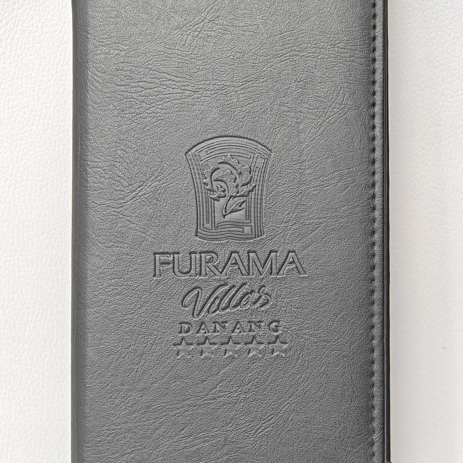 Close-up of leather texture detail showing quality and finish